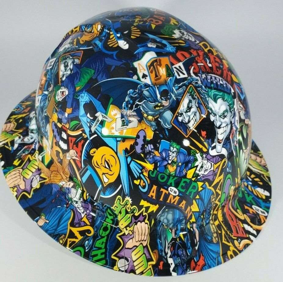 Badass hard hat with a Hydro dipped streaming design