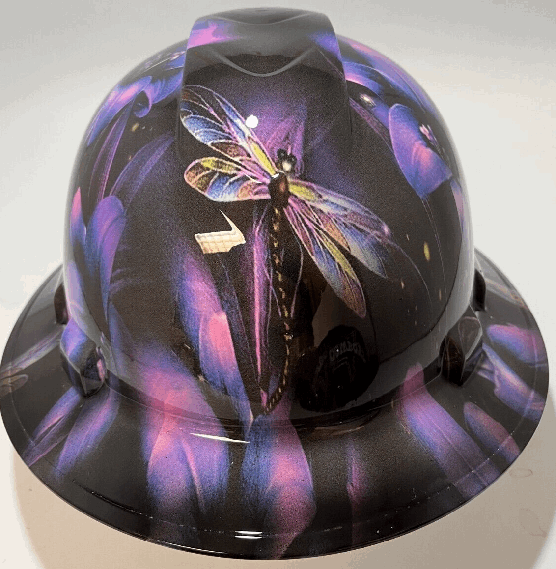 Badass hard hat with a Hydro dipped design