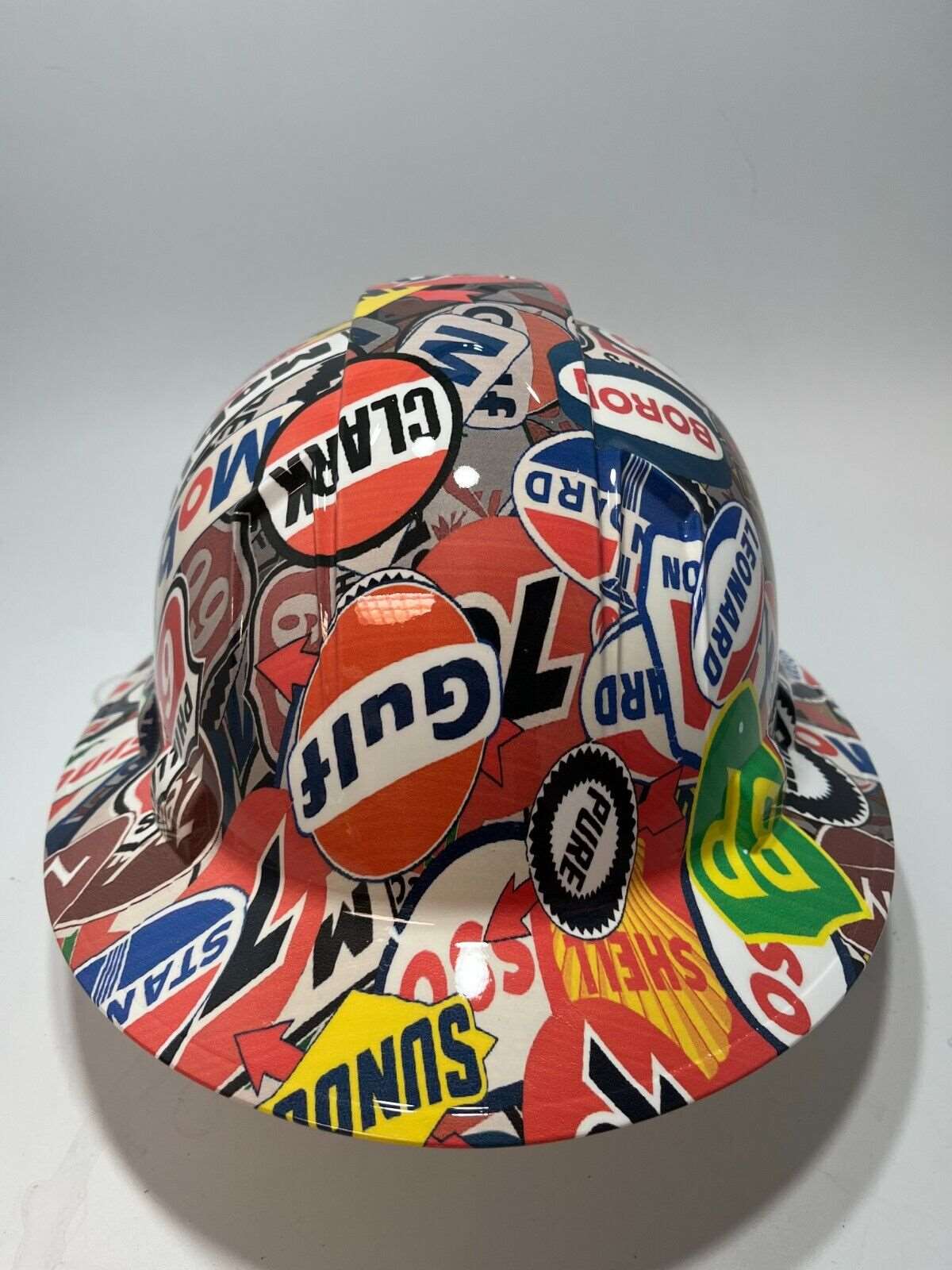 Badass hard hat with a Hydro dipped design