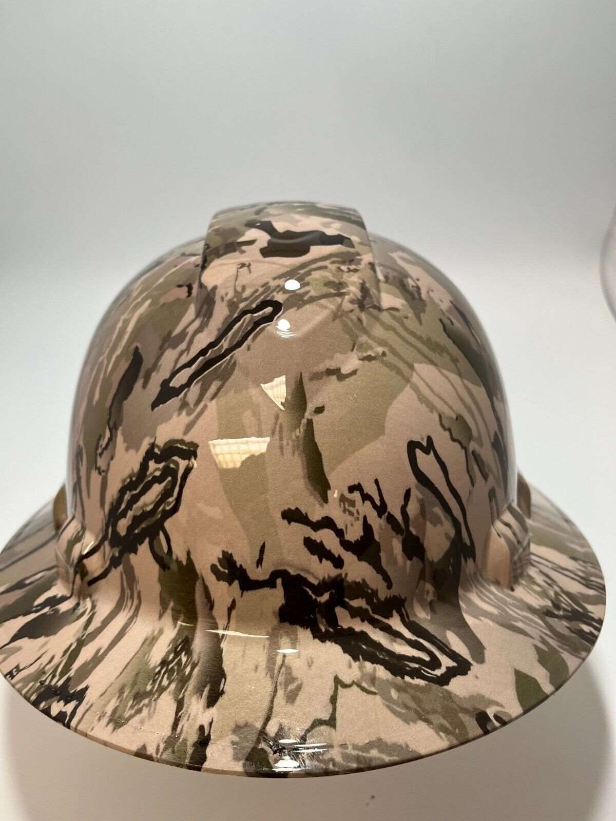 Badass hard hat with a Hydro dipped design