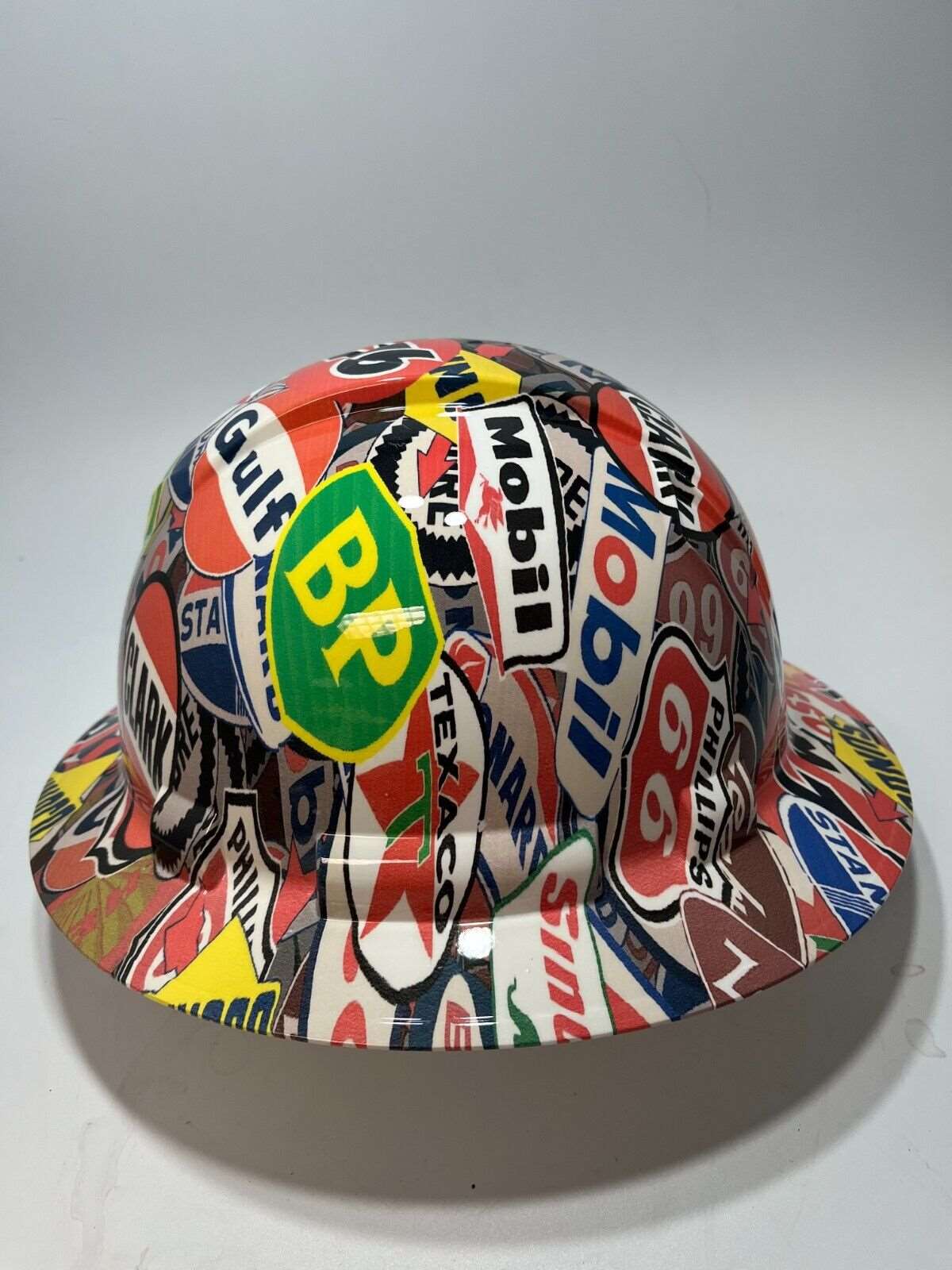 Badass hard hat with a Hydro dipped design