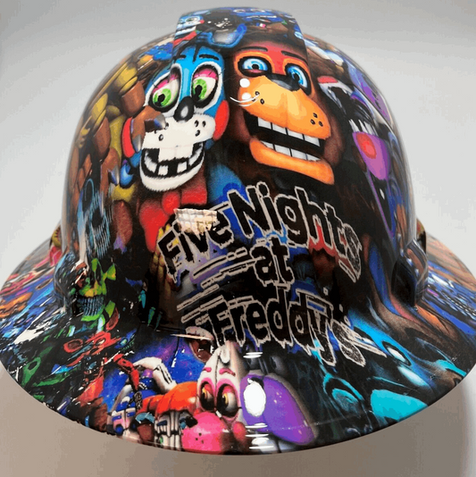 Badass hard hat with a Hydro dipped streaming design
