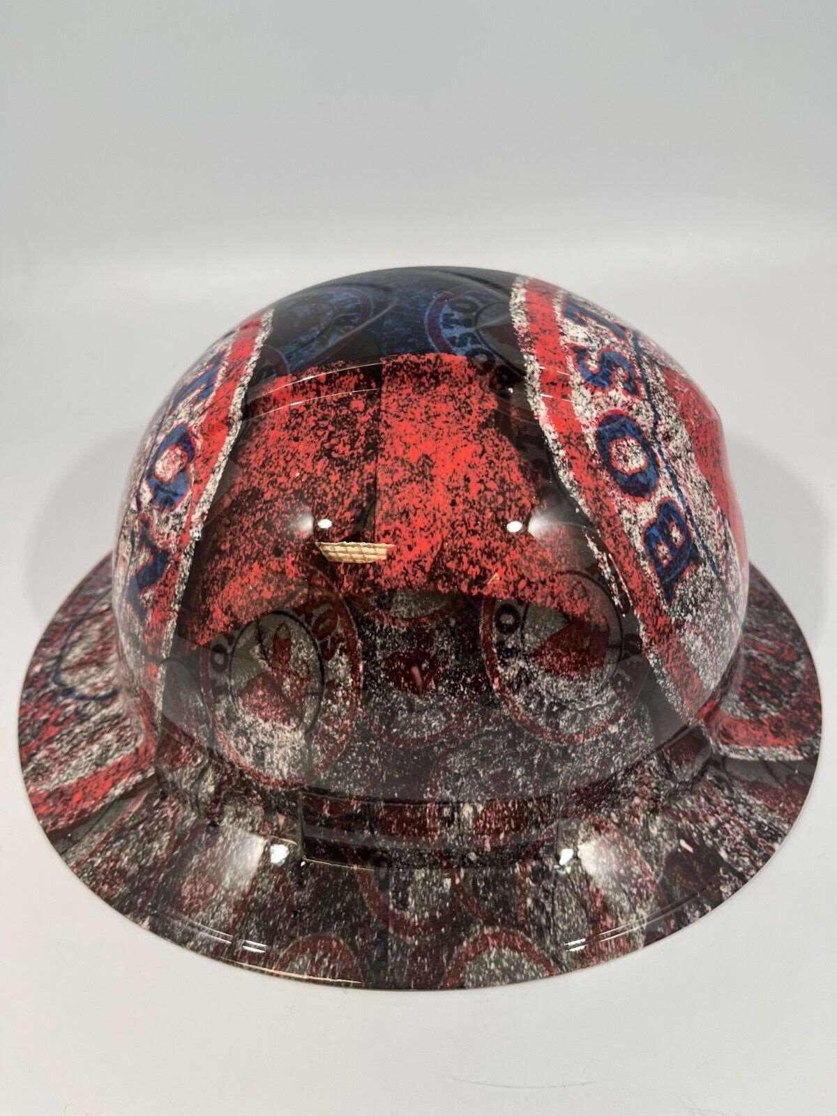 Badass hard hat with a Hydro dipped team design