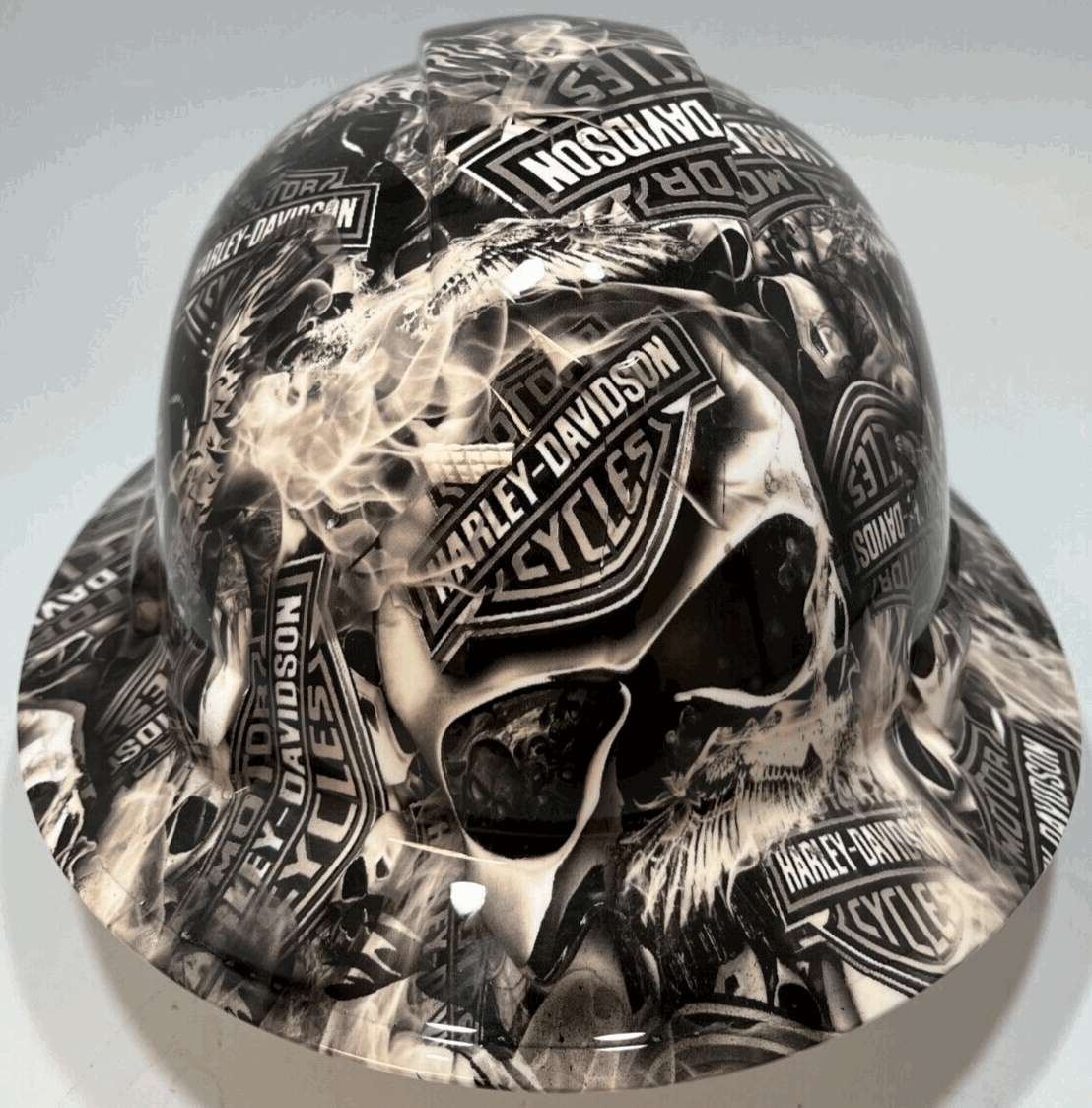 Full Brim Hydro Dipped Custom Hard Hat in Fishing Lures Big Bass Fishermen  Osha Approved -  Canada