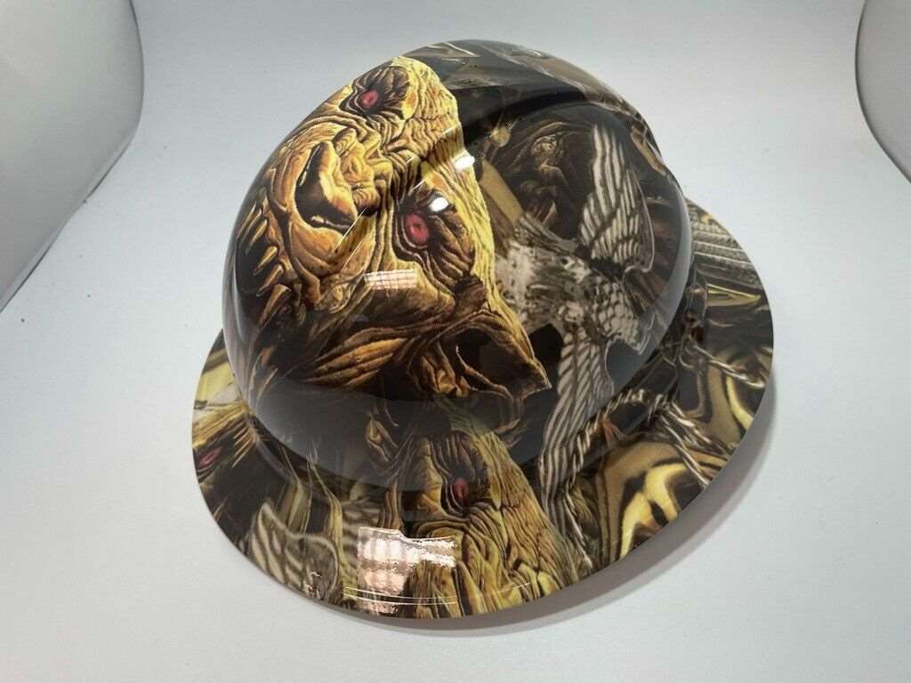 Bad ass hardhat with hydro dipped Forces design