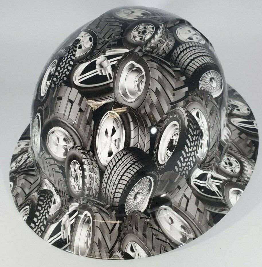 Badass hard hat with a Hydro dipped design
