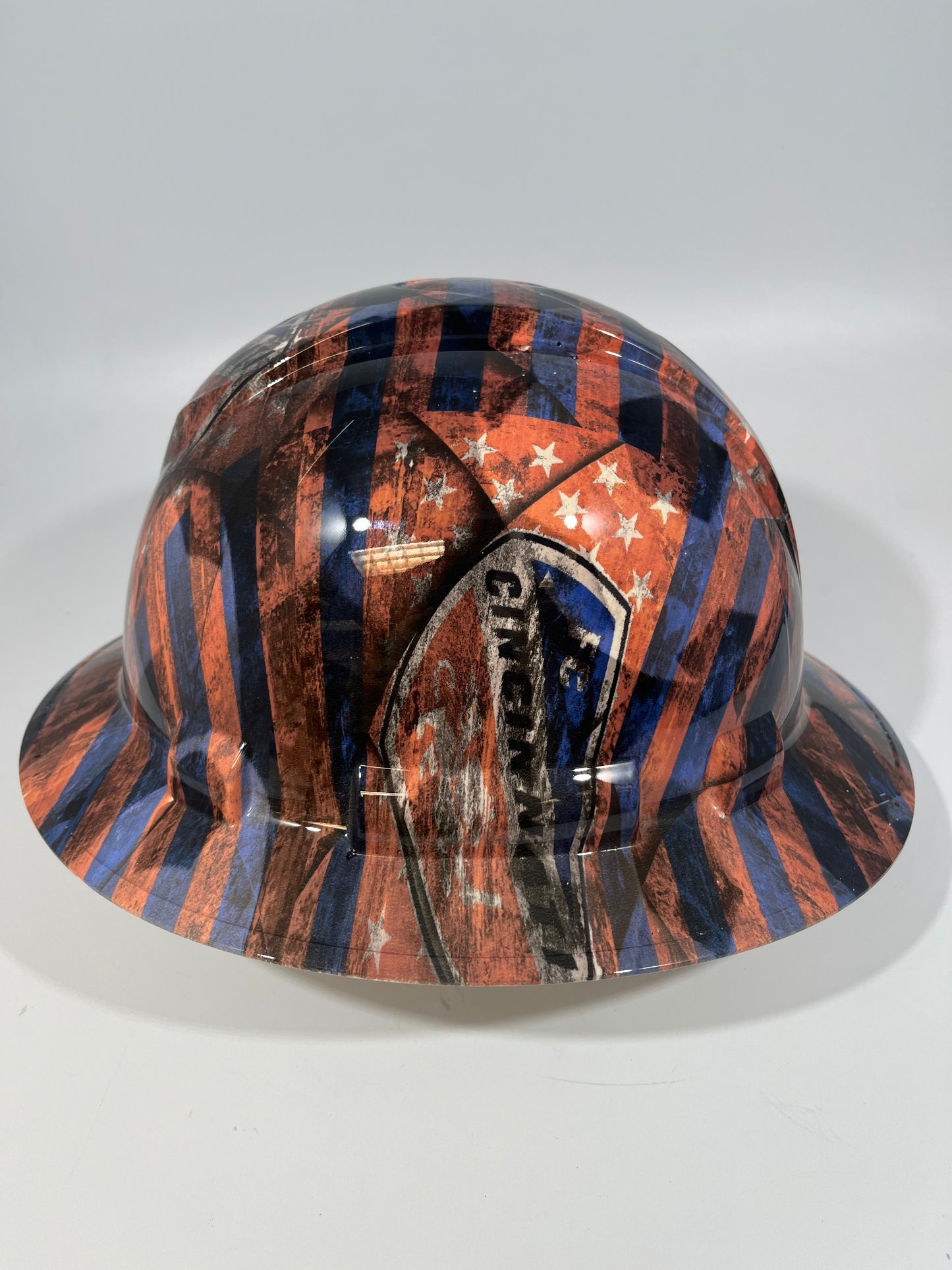New Full Brim Hard Hat Custom Hydro Dipped FC CINCINNATI SOCCER