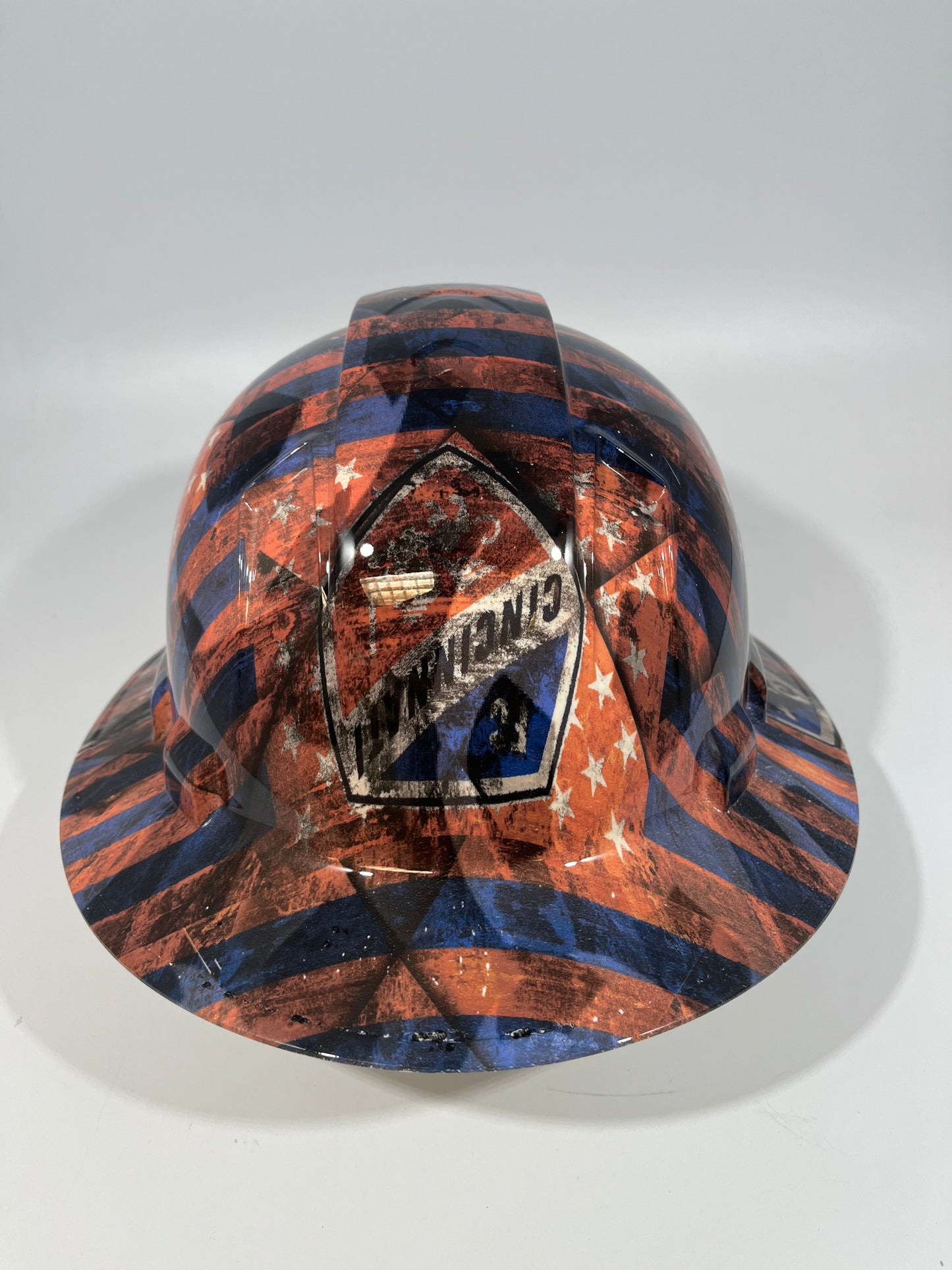 New Full Brim Hard Hat Custom Hydro Dipped FC CINCINNATI SOCCER