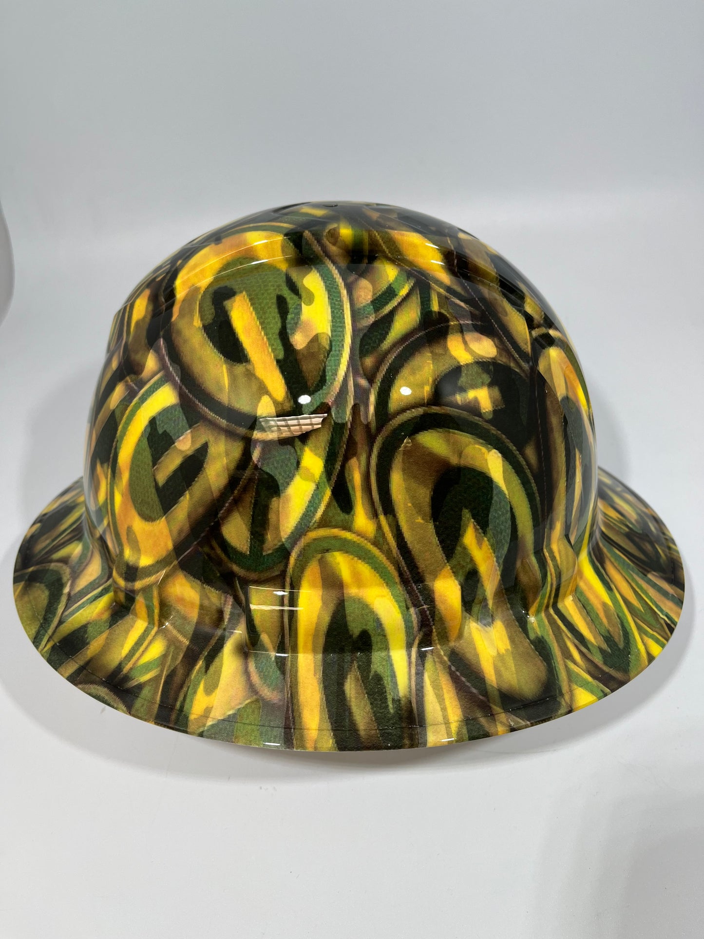 Full Brim Hard Hat Hydro Dipped GREEN BAY PACKERS CAMO