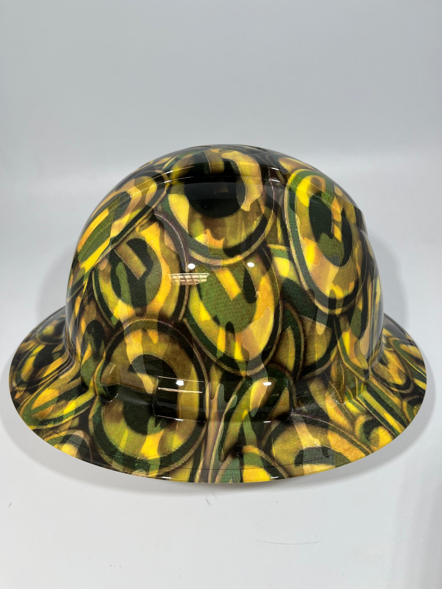 Full Brim Hard Hat Hydro Dipped GREEN BAY PACKERS CAMO