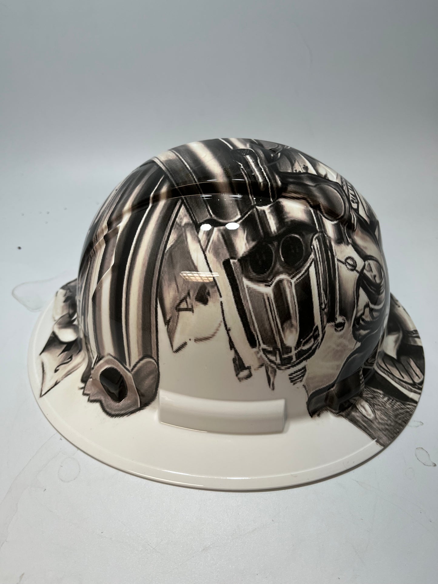 Full Brim Hard Hat Hydro Dipped GUNS AND ROSES