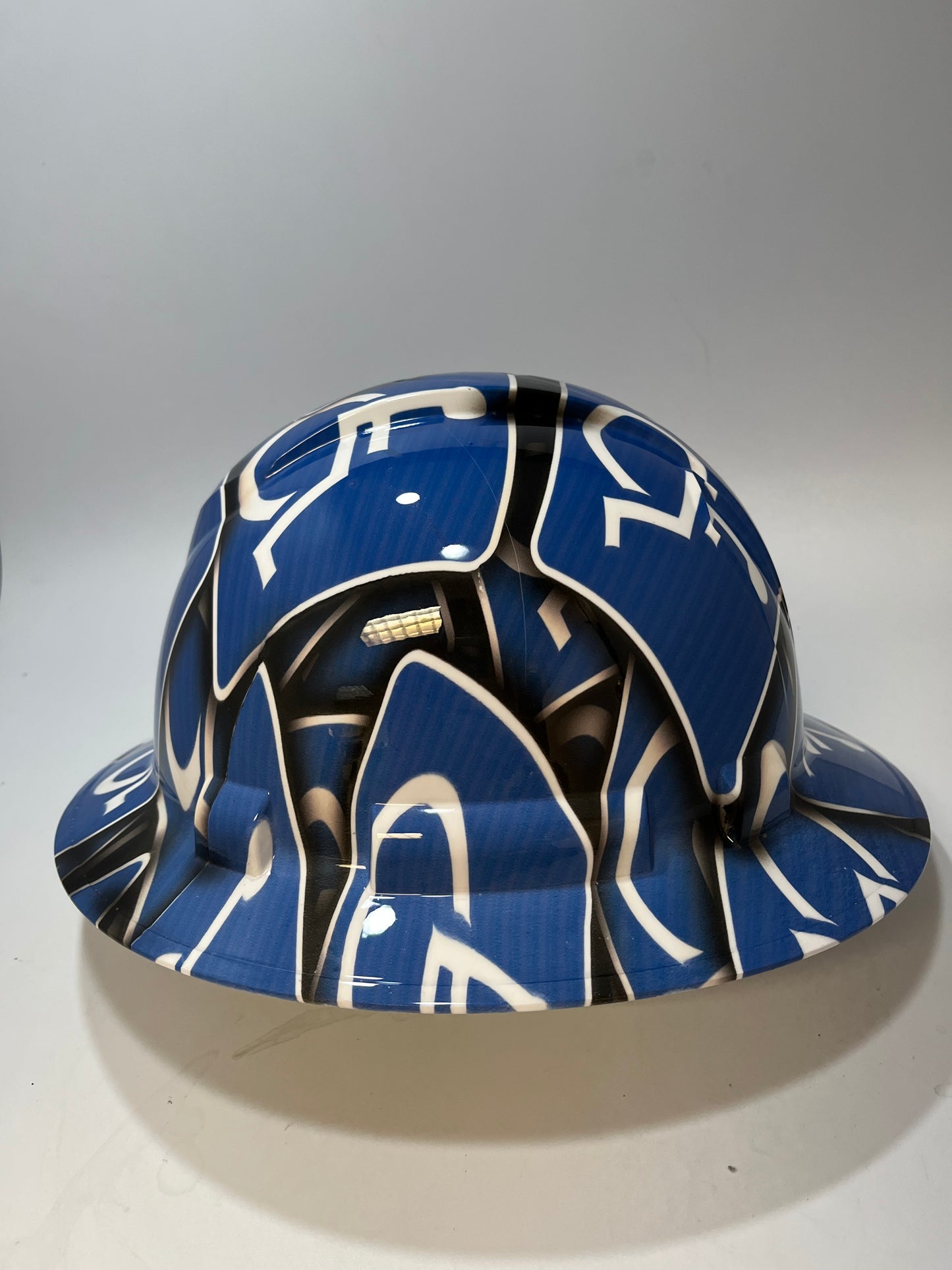Full Brim Hard Hat Hydro Dipped HANDICAPPED PARKING SIGN