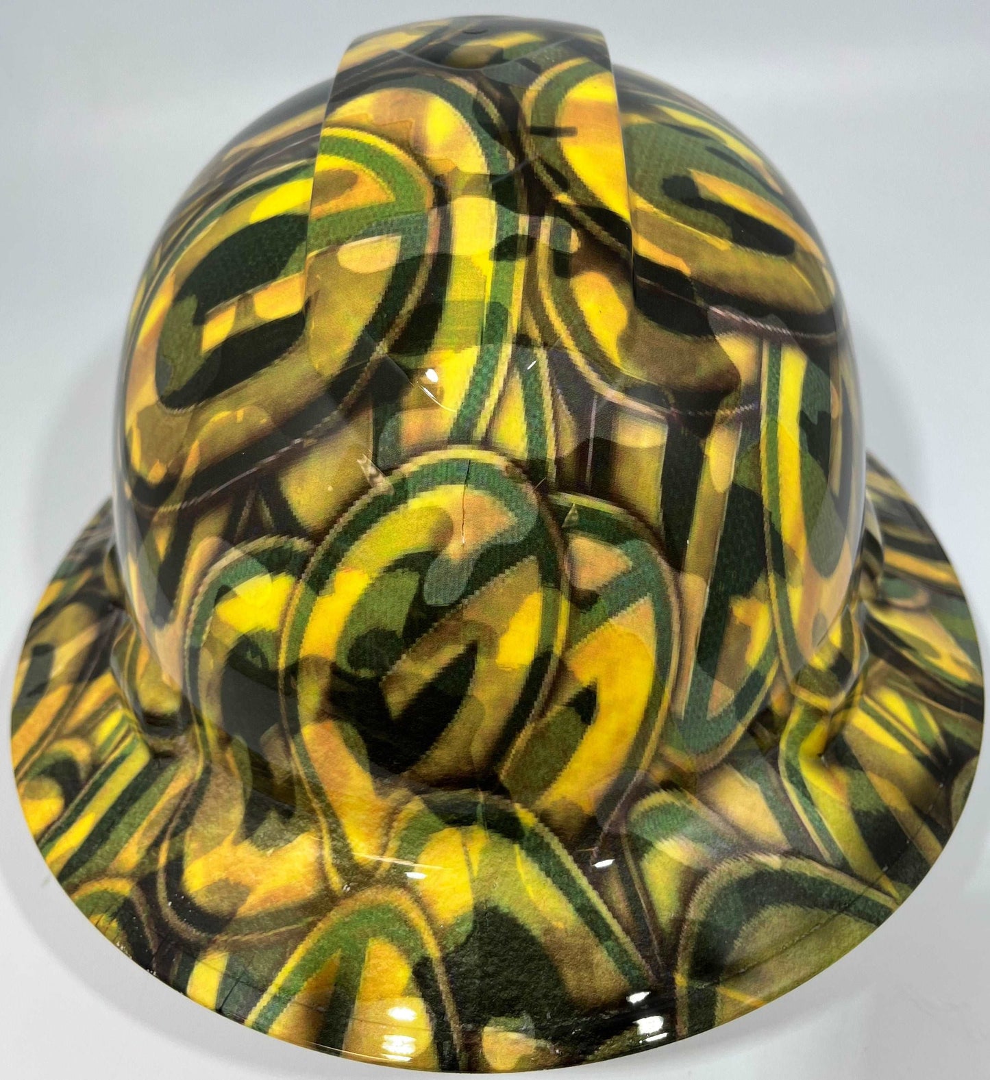 Badass hard hat with a Hydro dipped team design