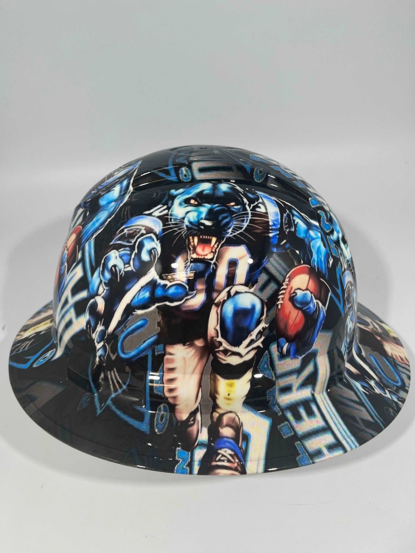 Badass hard hat with a Hydro dipped team design