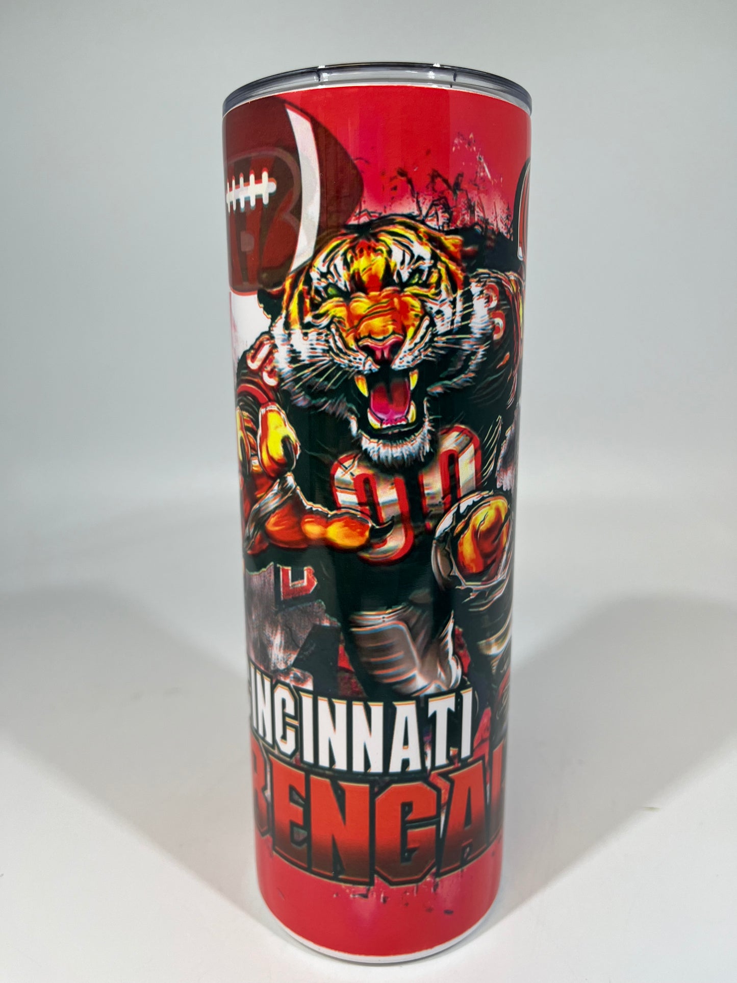 20 oz Skinny Tumbler - BENGALS SICK NEW DESIGN