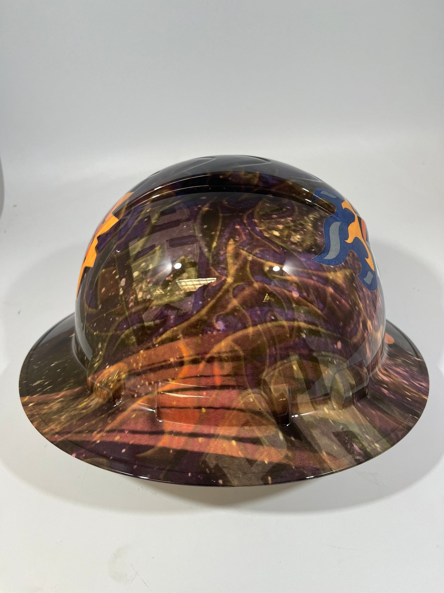 Full Brim Hard Hat Hydro Dipped PHOENIX SUNS