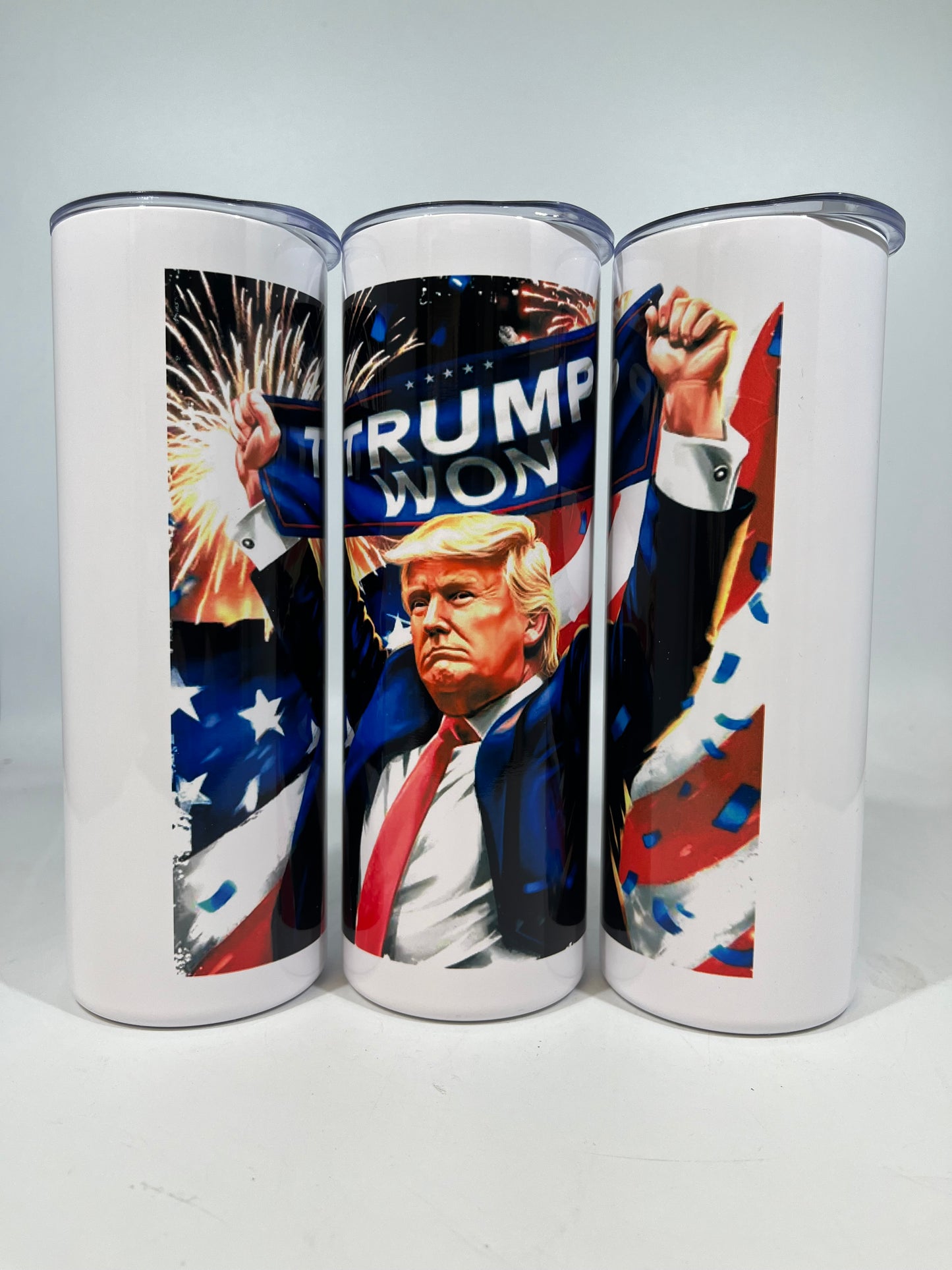 20 oz Skinny Tumbler - Trump Won