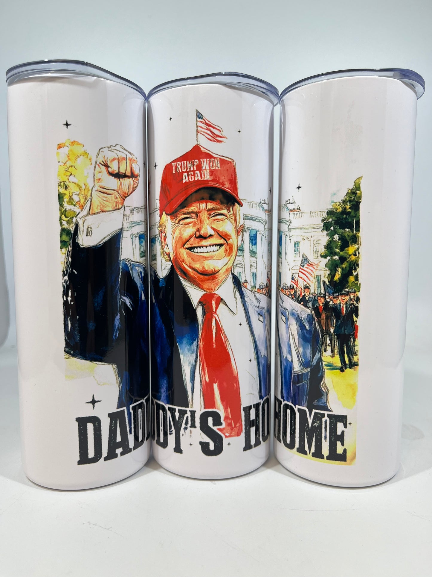 20 oz Skinny Tumbler - Daddy's Home