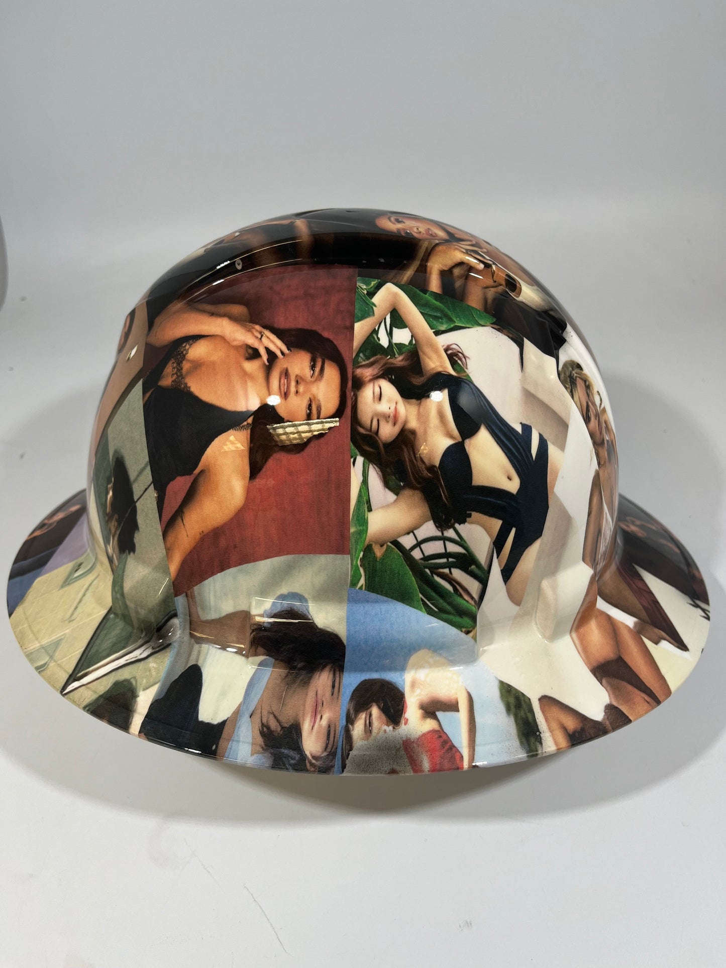 Full Brim Hard Hat Hydro Dipped CELEBRITIES