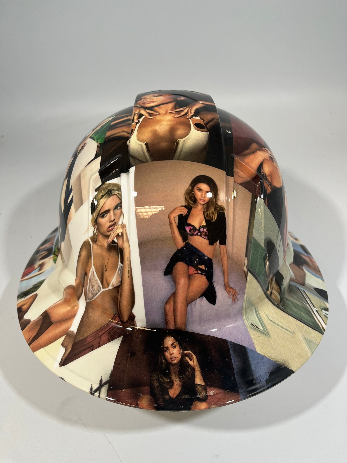 Full Brim Hard Hat Hydro Dipped CELEBRITIES