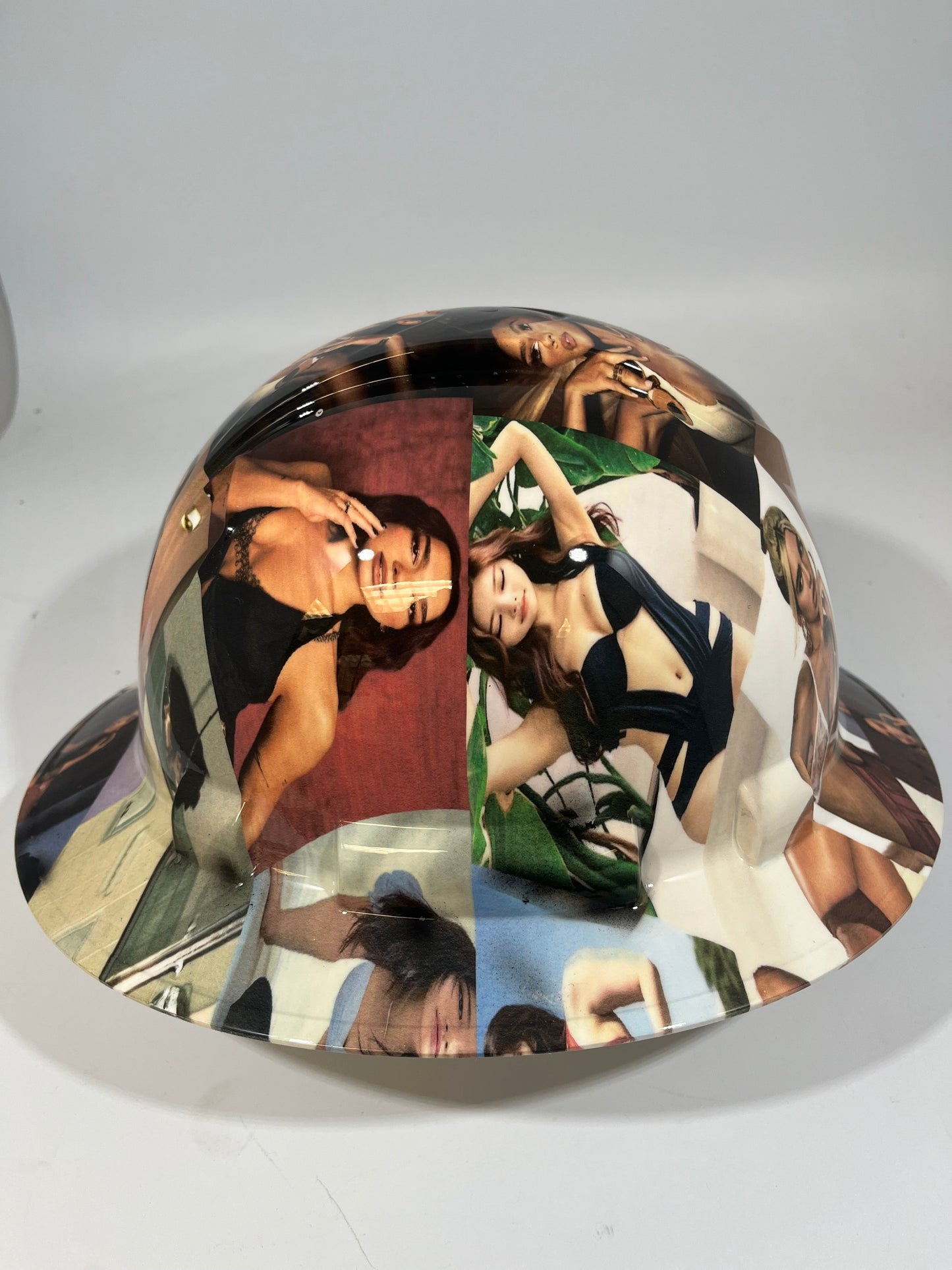 Full Brim Hard Hat Hydro Dipped CELEBRITIES
