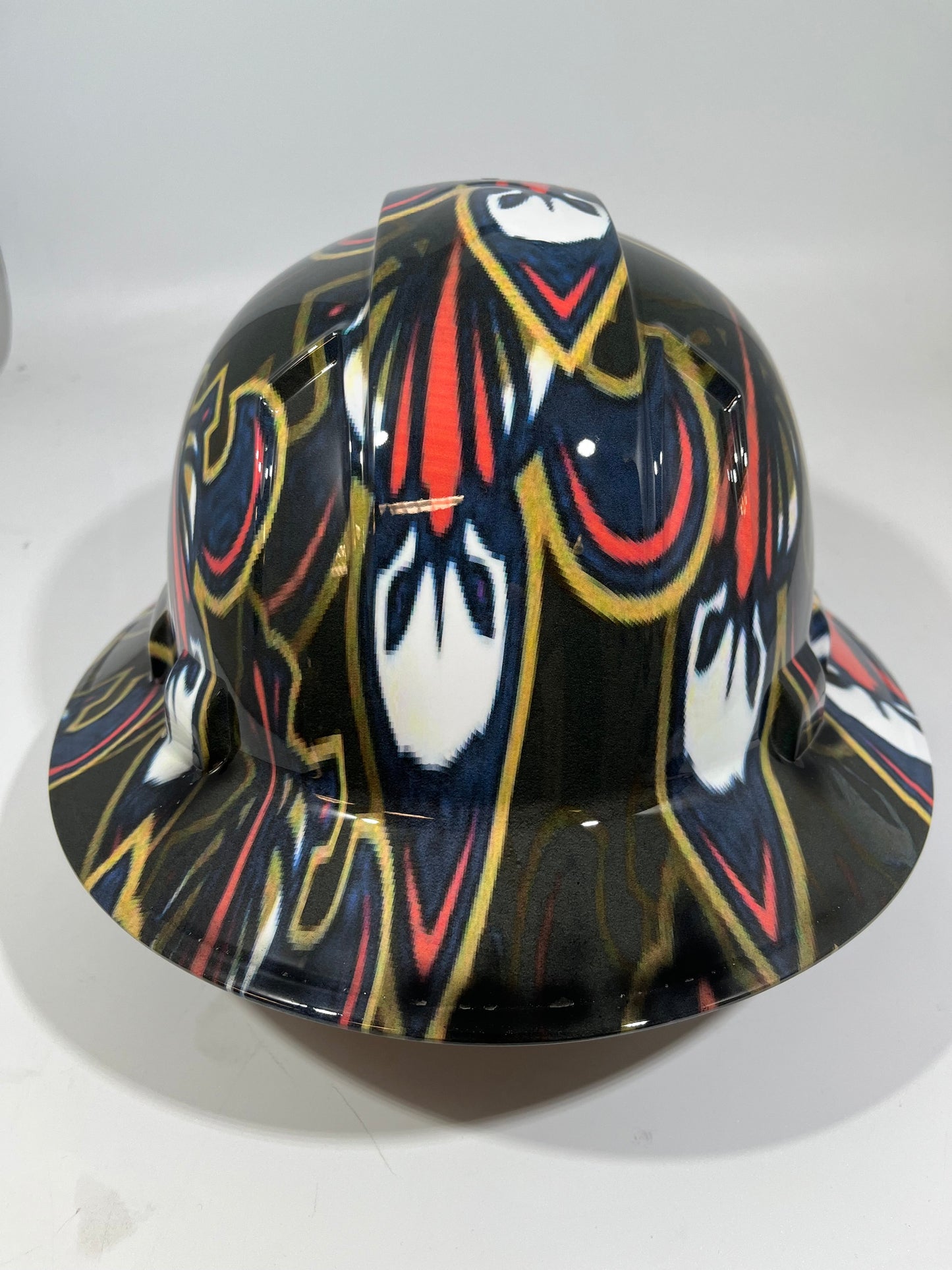 Full Brim Hard Hat Hydro Dipped NEW ORLEANS PELICANS