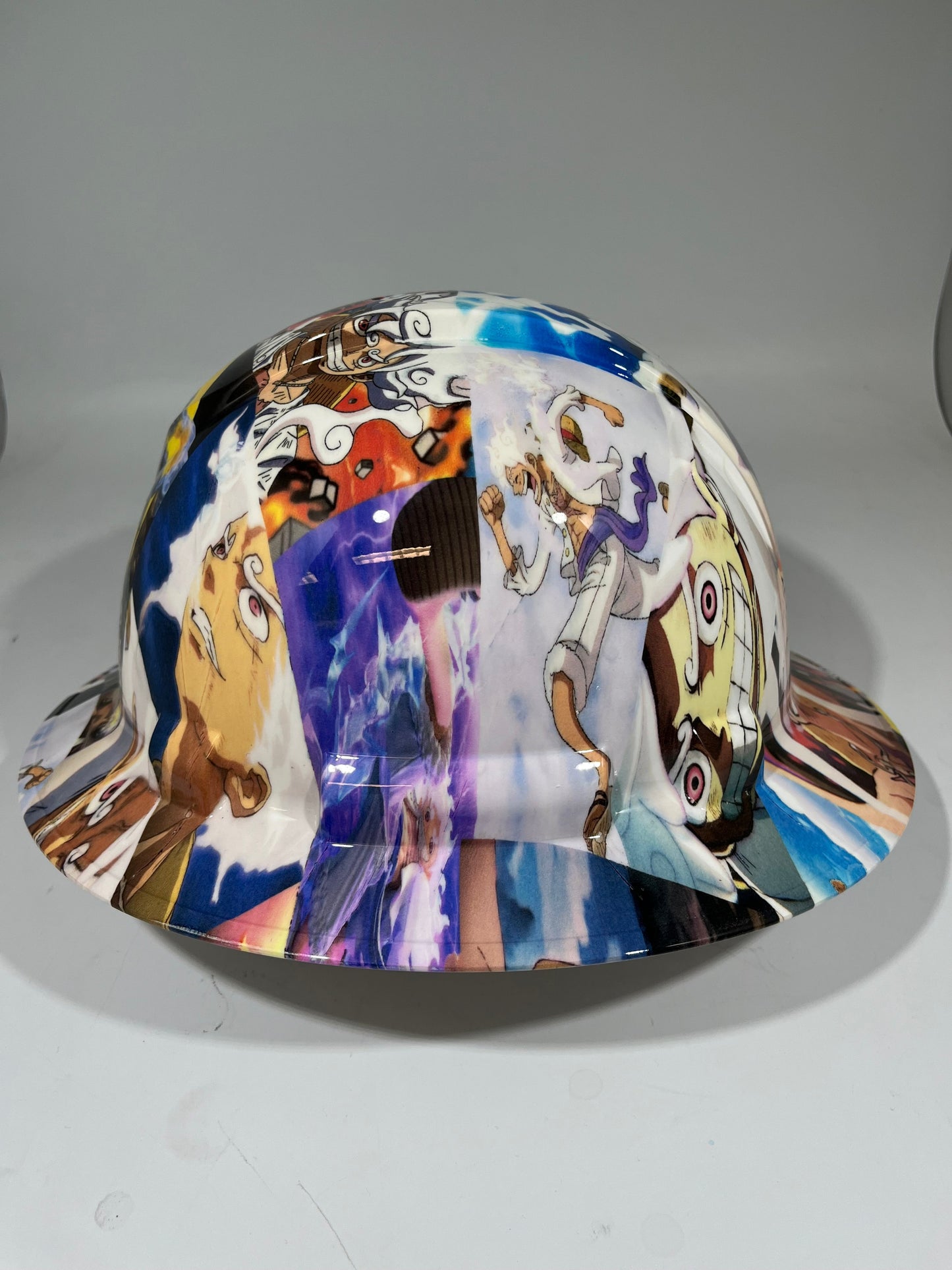 Full Brim Hard Hat Hydro Dipped GEAR 5 MONKEY D LUFFY