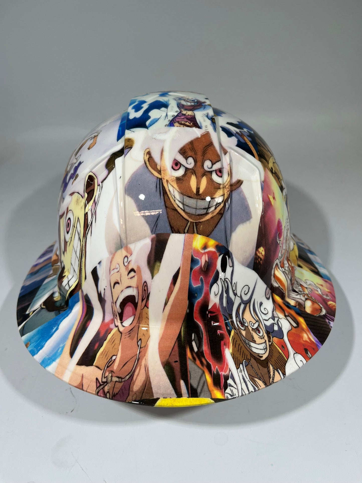 Full Brim Hard Hat Hydro Dipped GEAR 5 MONKEY D LUFFY