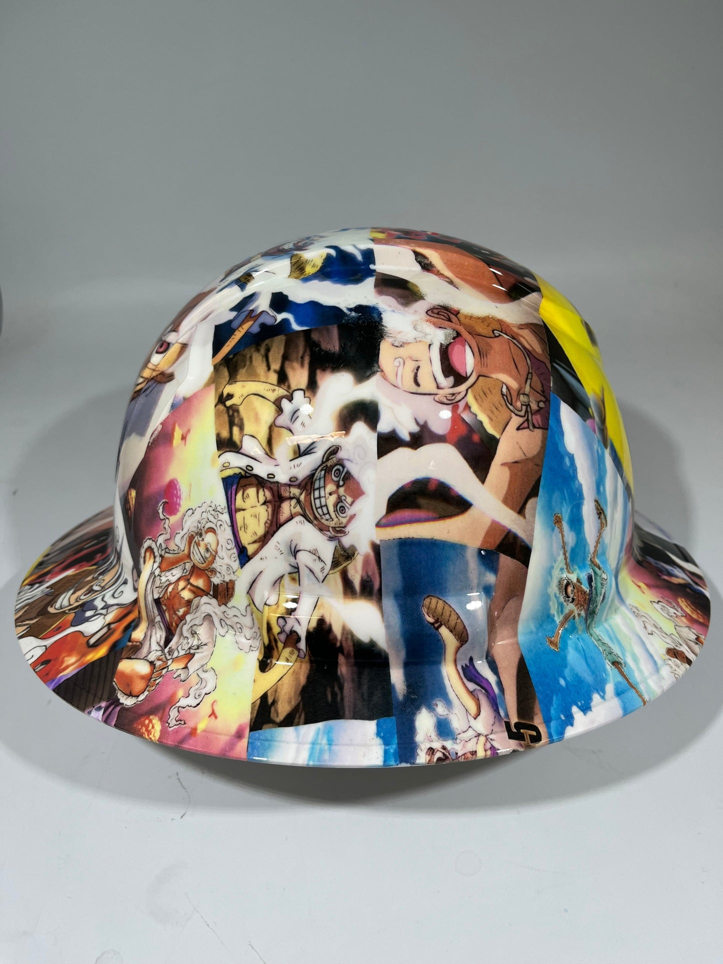 Full Brim Hard Hat Hydro Dipped GEAR 5 MONKEY D LUFFY