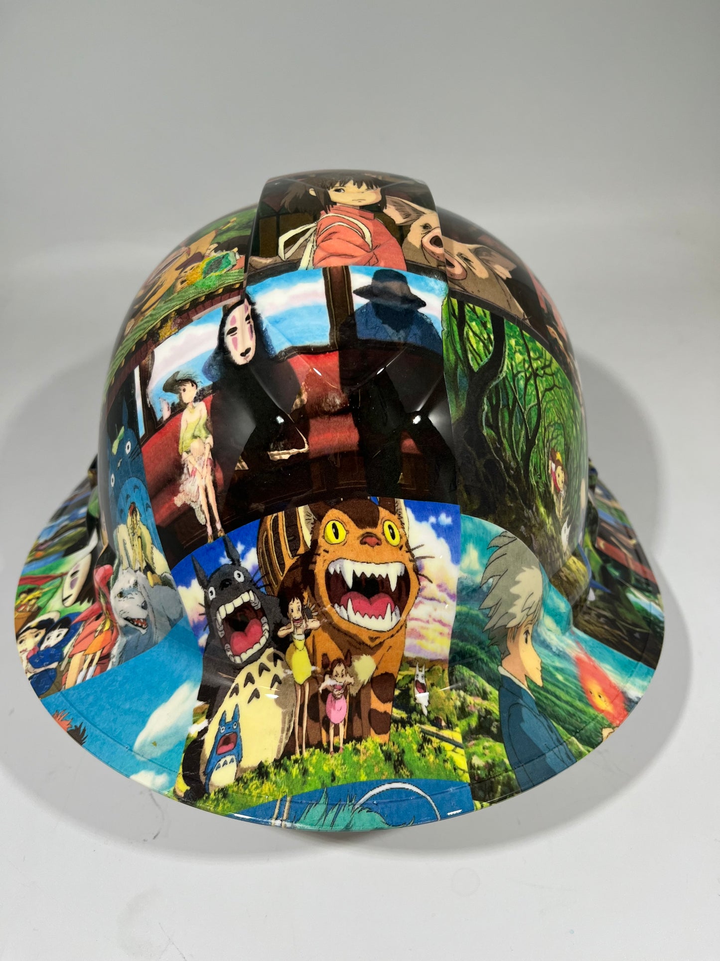 Full Brim Hard Hat Hydro Dipped STUDIO GHILBI ANIME