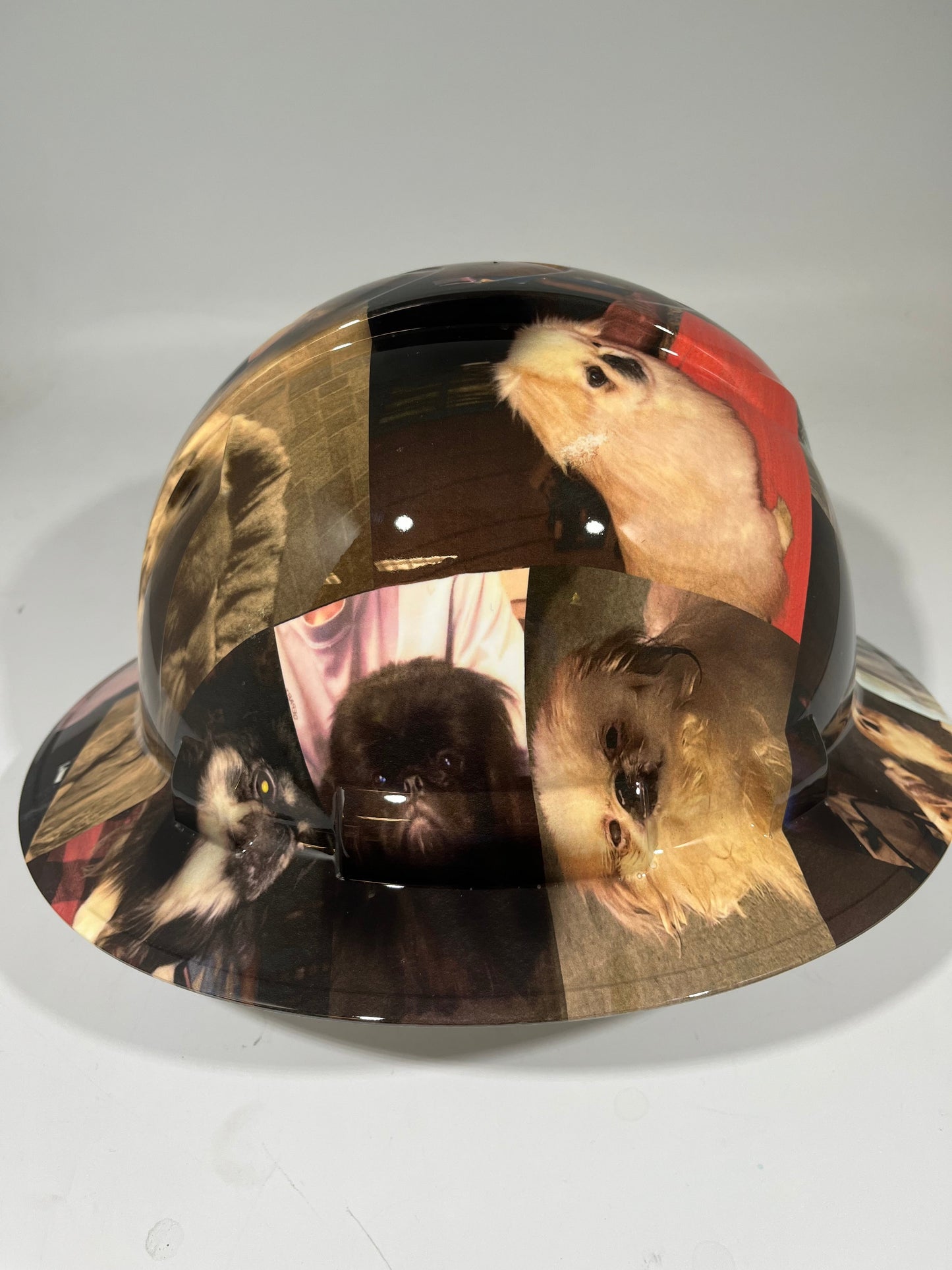 Full Brim Hard Hat Hydro Dipped CUSTOM PHOTOS
