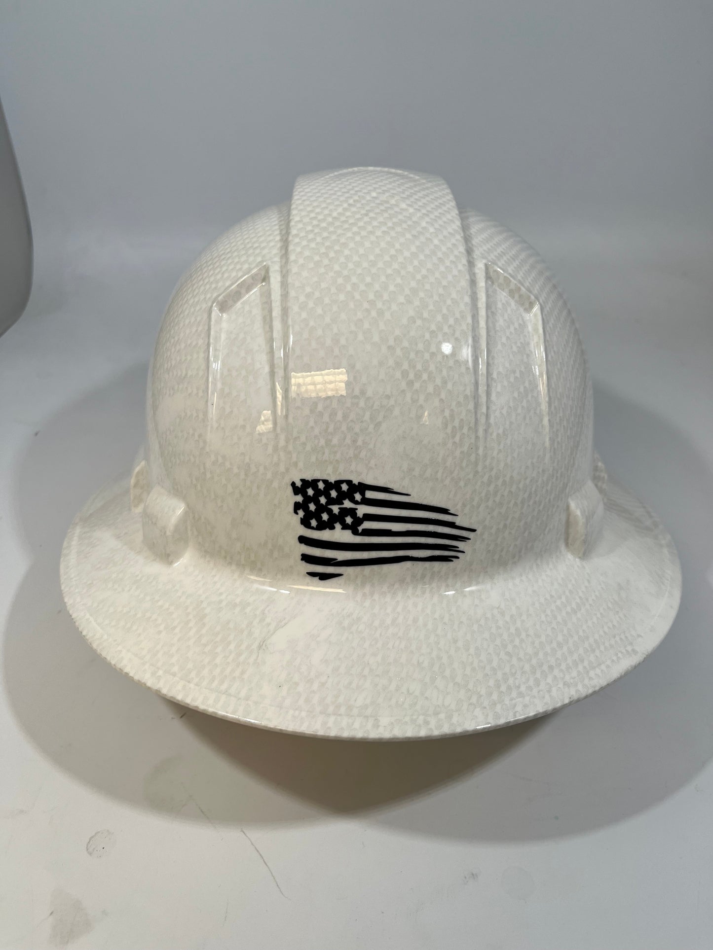 Full Brim Hard Hat Hydro Dipped TRITEC USA