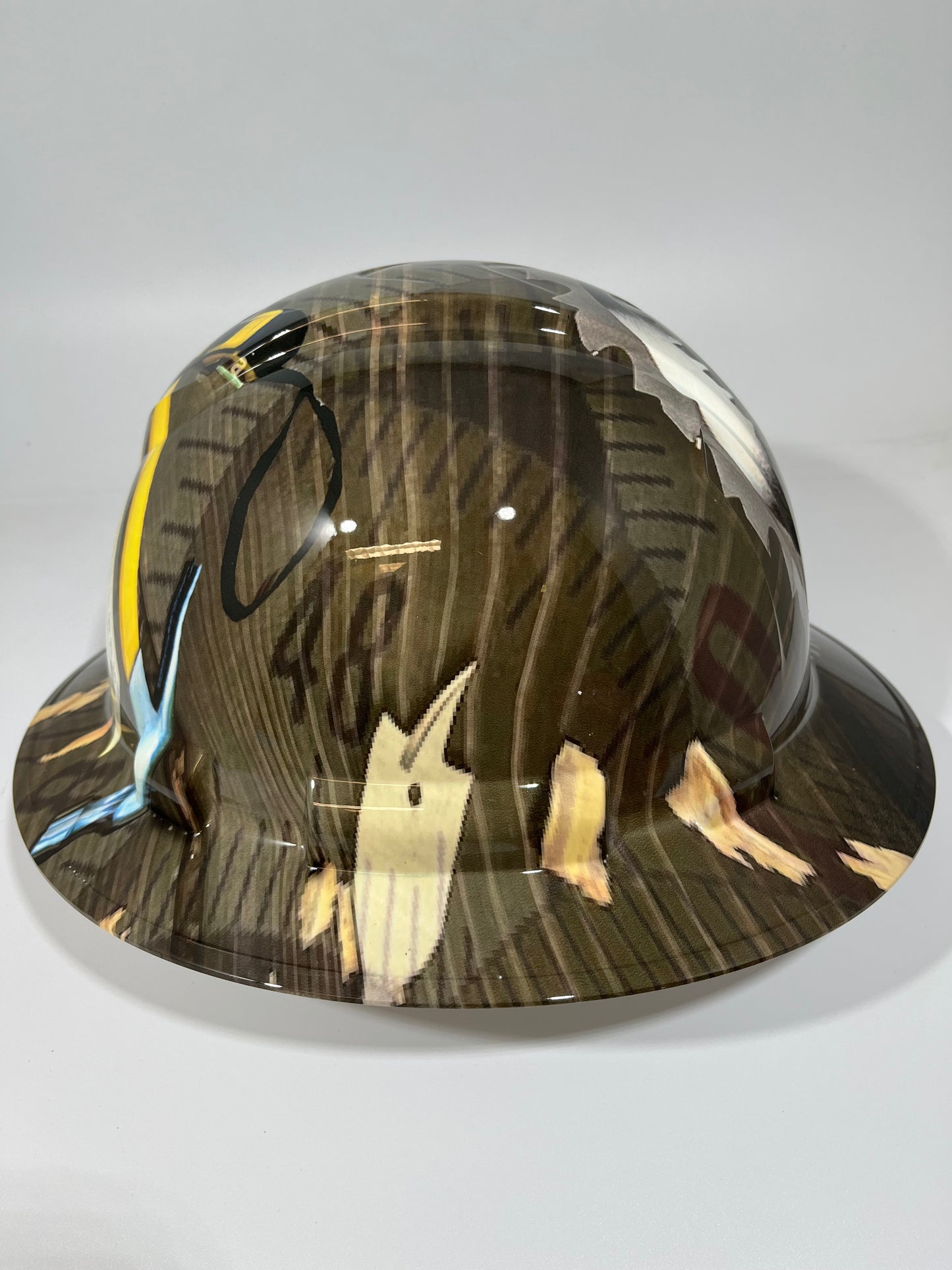 Full Brim Hard Hat Hydro Dipped CARPENTER TOOLS