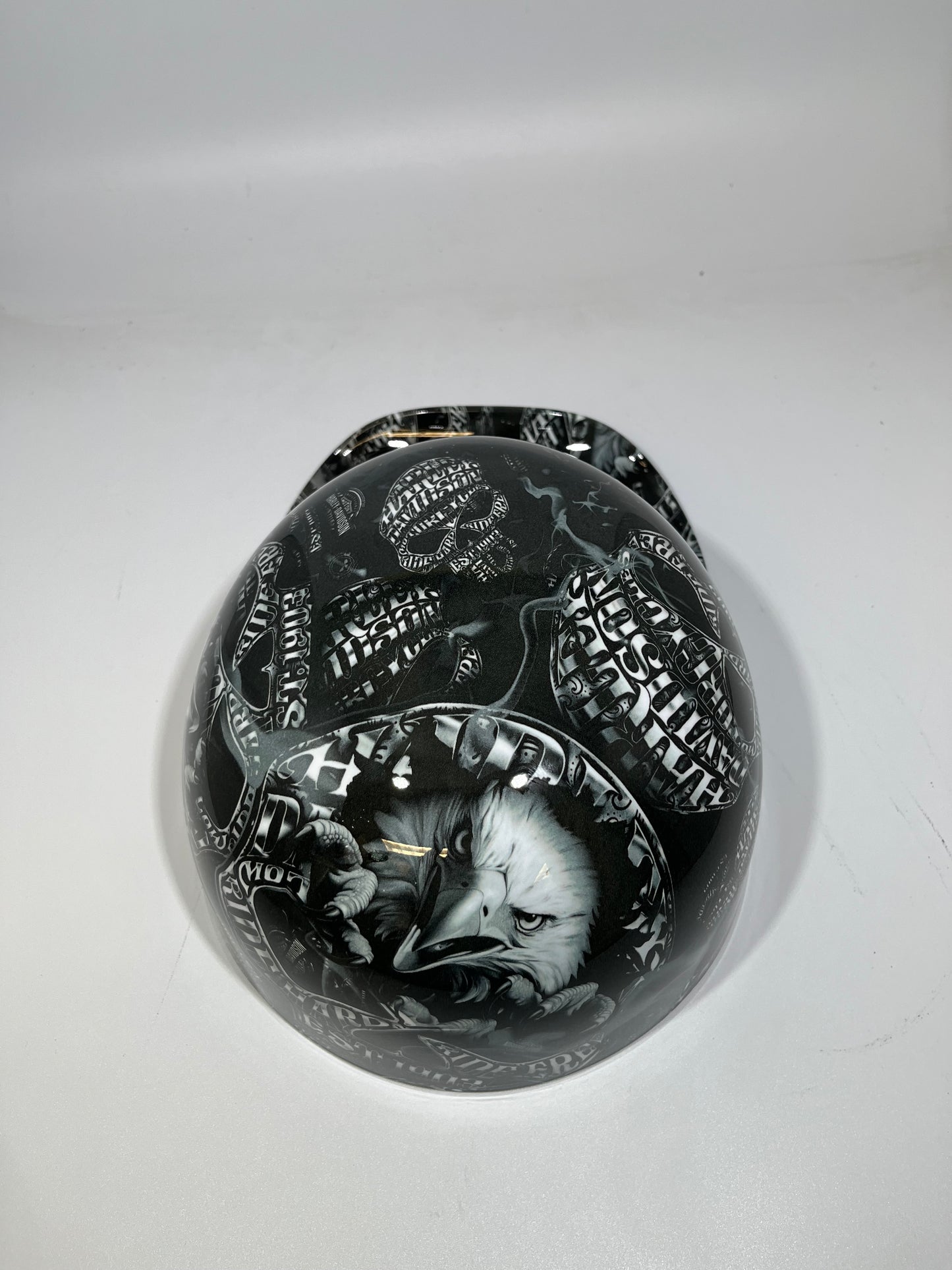 Baseball Cap Style Motorcycle Helmet HARLEY LIVE TO RIDE