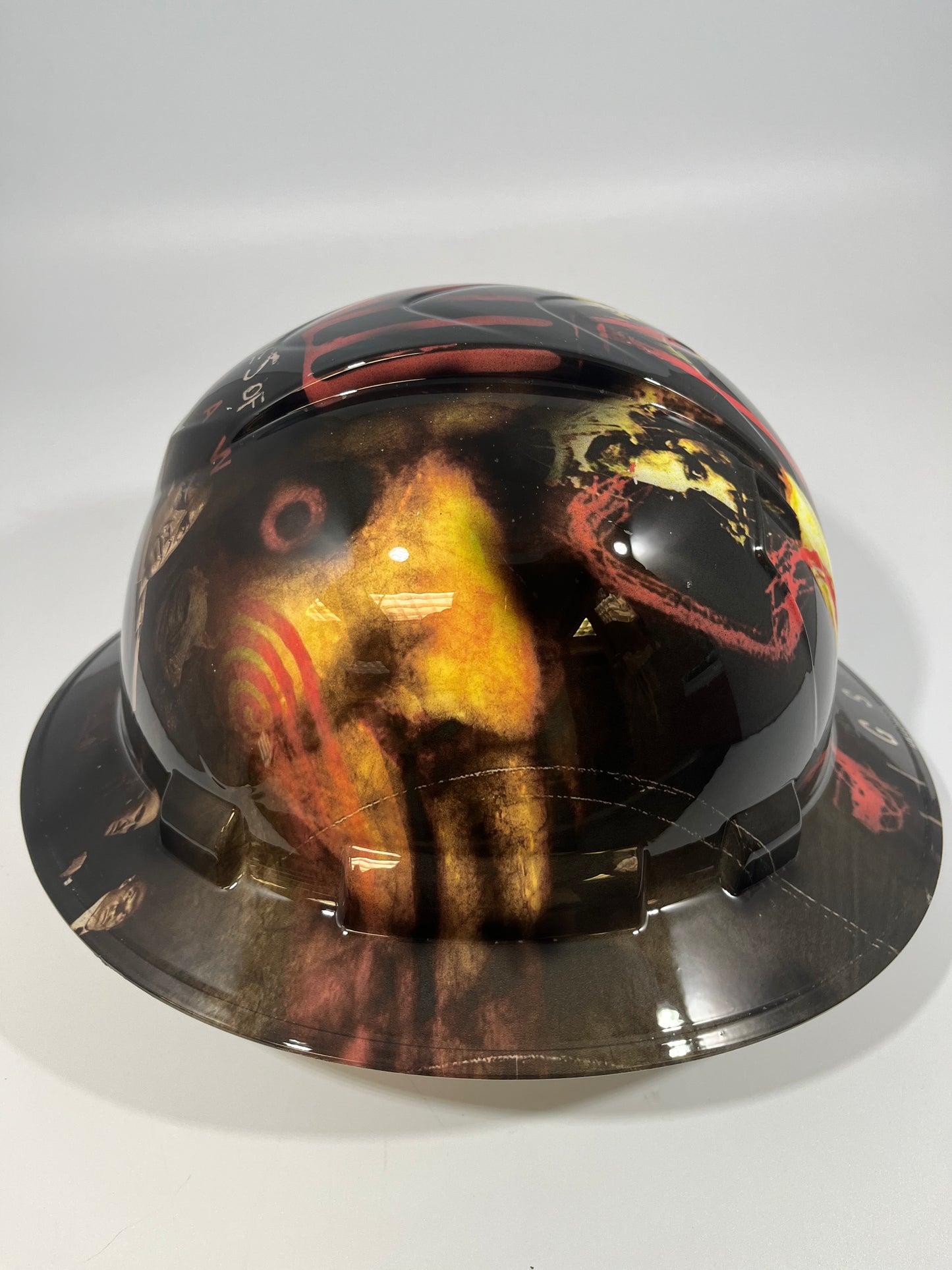 Full Brim Hard Hat Hydro Dipped THE GAMES OF JIGSAW SAW