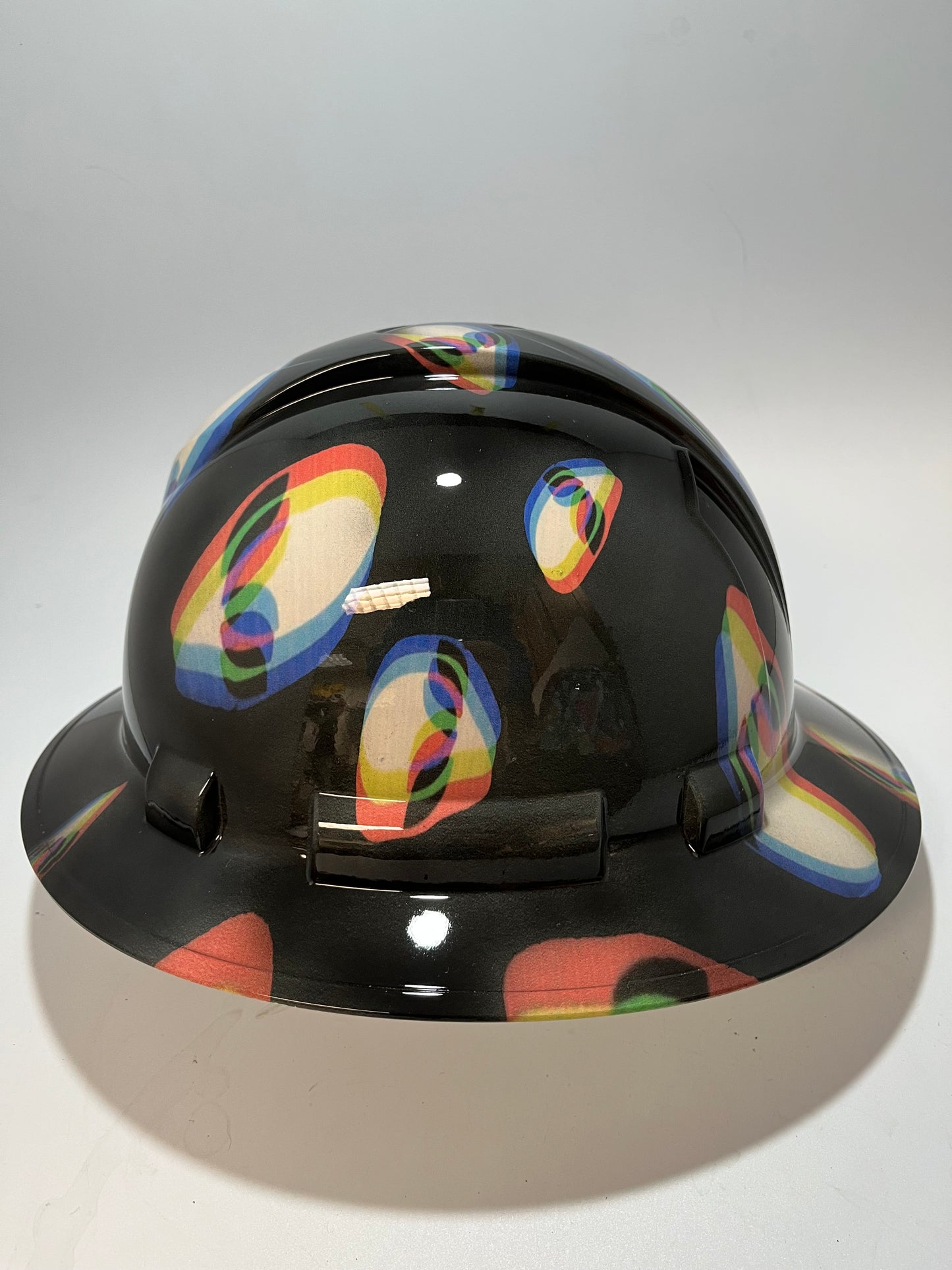 Full Brim Hard Hat Hydro Dipped TRIPPY ALIENS