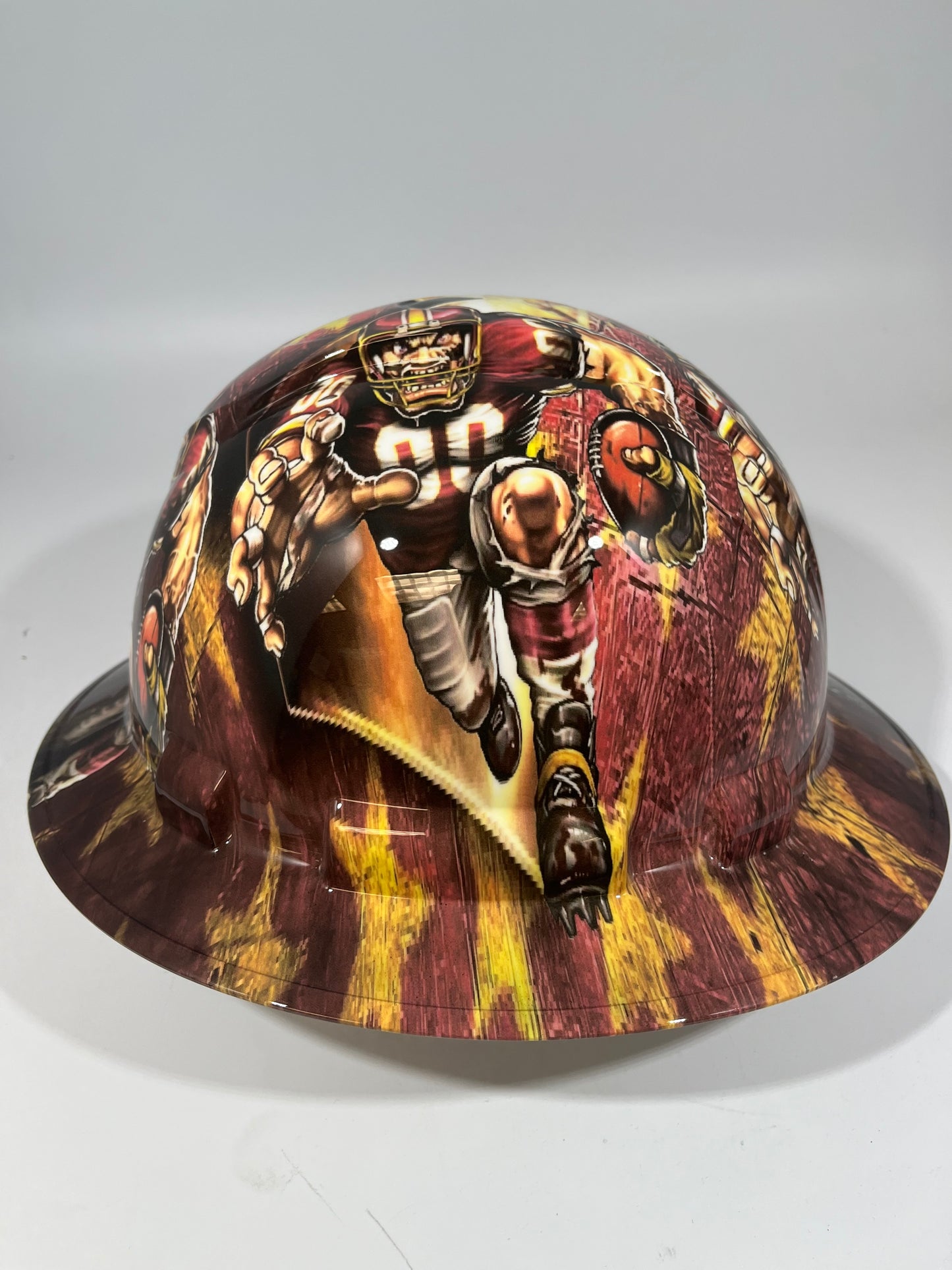 Full Brim Hard Hat Hydro Dipped WASHINGTON COMMANDERS