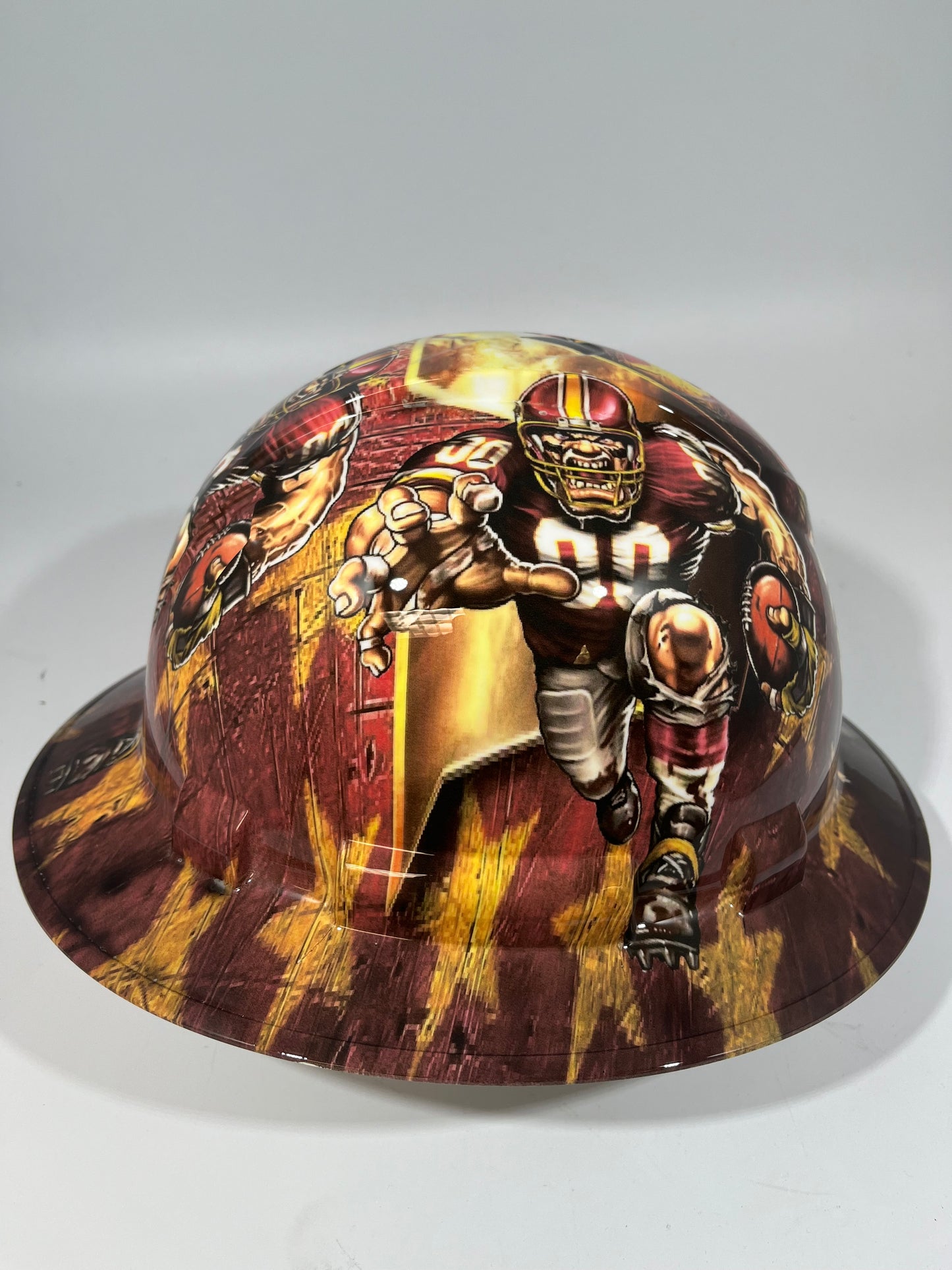 Full Brim Hard Hat Hydro Dipped WASHINGTON COMMANDERS