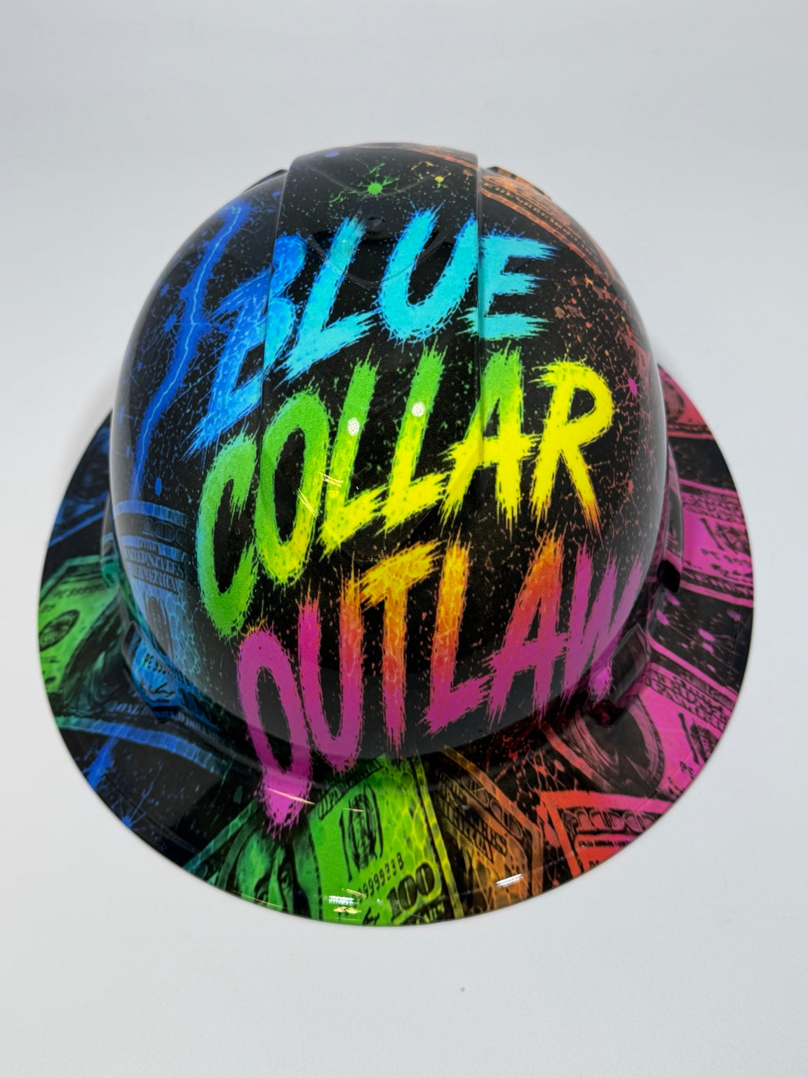 BLUE COLLAR OUTLAW Full Brim Hard Hat