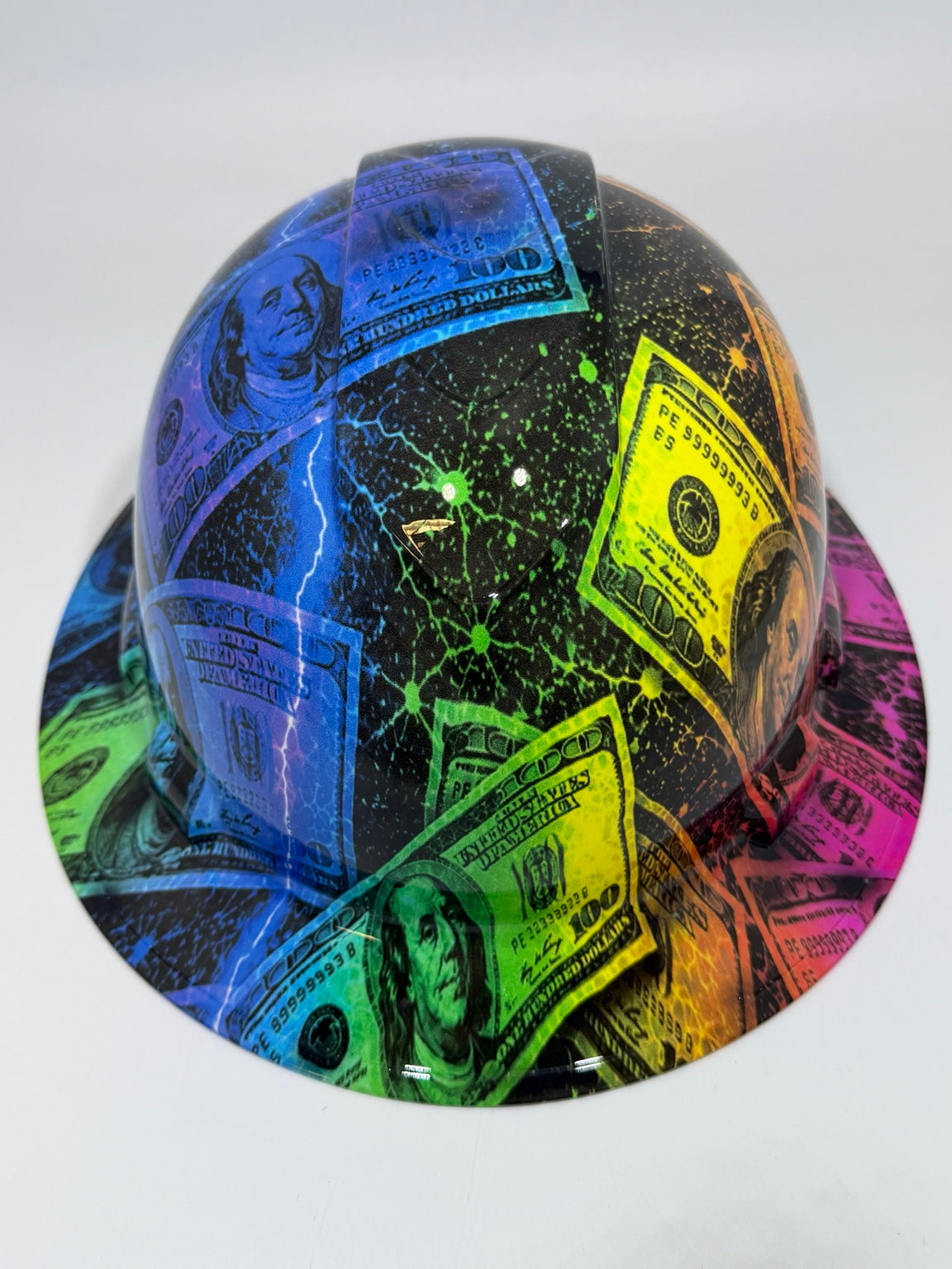 ALL ABOUT THE MONEY Full Brim Hard Hat