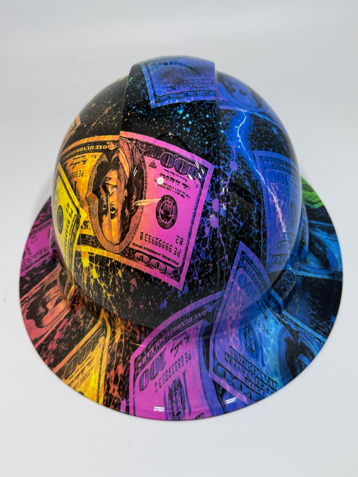 ALL ABOUT THE MONEY Full Brim Hard Hat