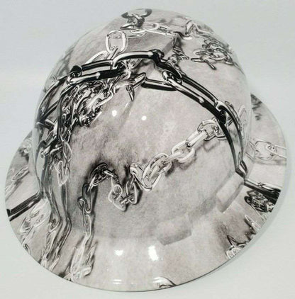 Badass hard hat with a Hydro dipped design 