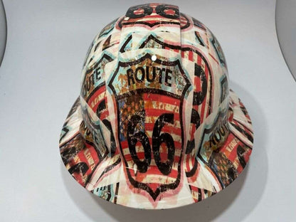 Badass hard hat with a Hydro dipped design 