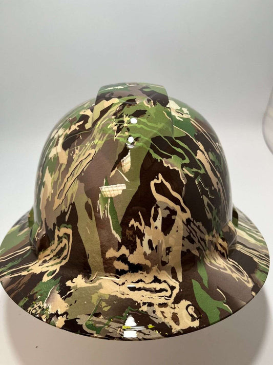 Badass hard hat with a Hydro dipped design 