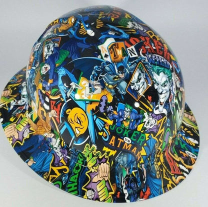 Badass hard hat with a Hydro dipped streaming design 