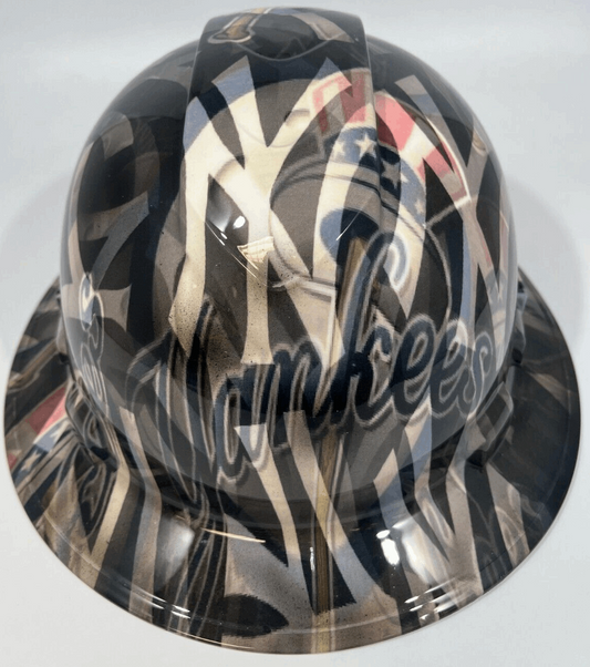 Badass hard hat with a Hydro dipped team design 