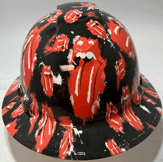 Badass hard hat with a Hydro dipped design 