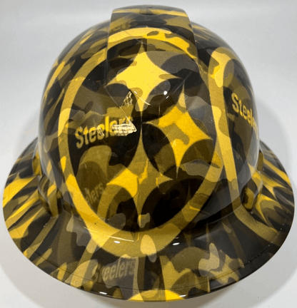 Badass hard hat with a Hydro dipped team design 