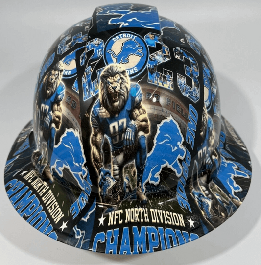 Badass hard hat with a Hydro dipped team design 