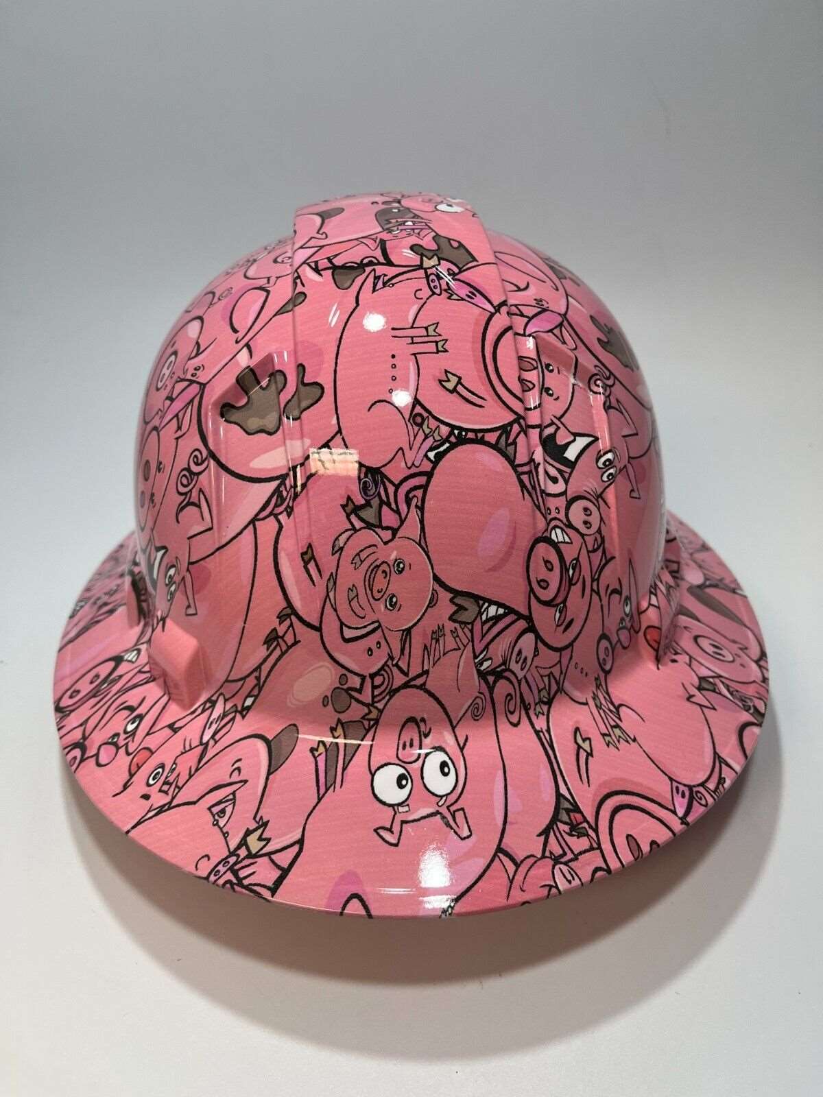 Badass hard hat with a Hydro dipped design 